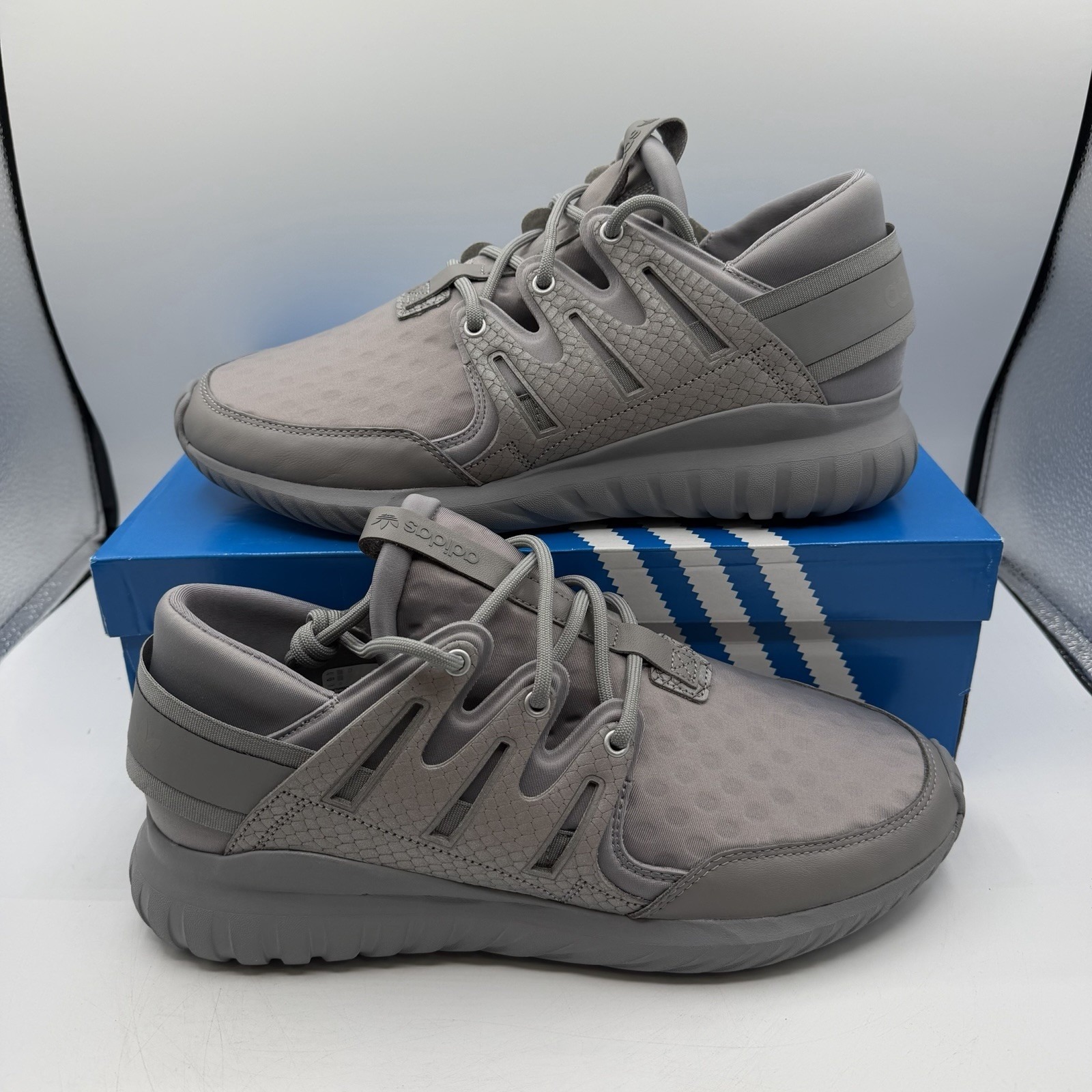 Adidas Originals Tubular Nova Mens Shoes Mens Sz 11 Metallic Silver Grey S32009